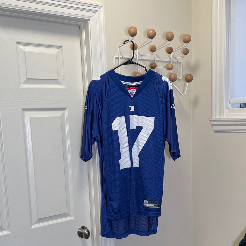Reebok NFL Authentic Plaxico Burress NY Giants - Blue - L